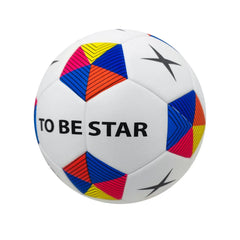 Custom Professional Competition No. 5 Soccer Ball Adult Youth PVC Hot Bonding Football Wear-Resistant Waterproof Material