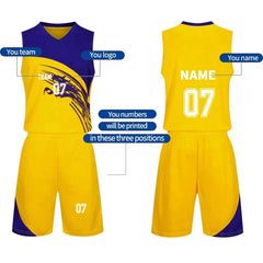 Beat Selling Popular Durable Basketball Wear High Quality Two Pieces Suits Training Wear Mens for Daily Life