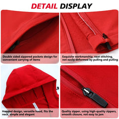 Unisex Quick Dry Soccer Tracksuit Custom Full Zip Jacket for Sport Training OEM Service with Name Printing for Football Teams