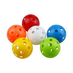 Custom High Quality PE Injection Molding Hard Plastic Pickleball Balls 26 Holes Indoor