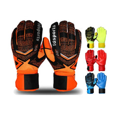 Soccer Goalkeeper Gloves Latex With Finger Protection for Children Adults Football Goalie Gloves