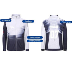 Custom Training Gym Track Suits Jogging Sport Zip Tracksuit Football Tracksuits Team Soccer Tracksuit Hot Sale Men Sweatsuit