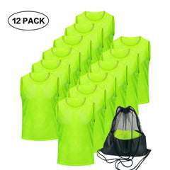 Soccer Sport Team Scrimmage Vest Mesh Training Soccer Bibs