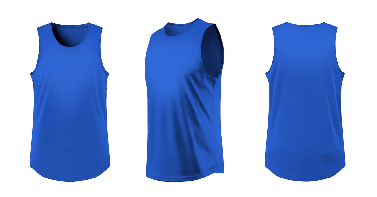 2024 Wholesale Custom Quick Dry Fitness Vest Training Bib Vest for Football Team Yoga Narrow-shouldered Vest