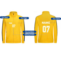 2024 Wholesale Custom logo Unisex Tracksuits Blank Soccer Track Uniforms Suits Casual Half-zip Jacket and Pants Me
