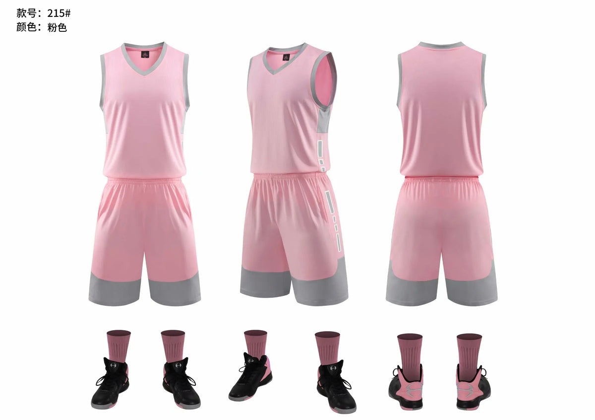 Custom High Quality Basketball Wear Breathable Basketball Uniform for Men Basketball Jersey