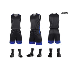 Basketball Clothes Vests Team Fashion Design Custom Couple Grey Basketball Jersey Sublimation Design