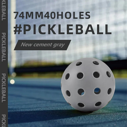 Custom Injection Molding 40 Holes Usapa Standard Outdoor Pickleball Balls for Training