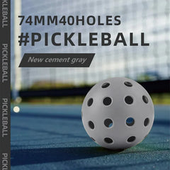 Custom Injection Molding 40 Holes Usapa Standard Outdoor Pickleball Balls for Training