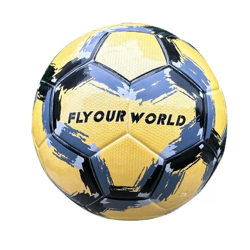 Wholesale Adult Training & Competition Soccer Ball Thickened Wear-Resistant PU Leather Size 5 for Outdoor Cross-Border Use