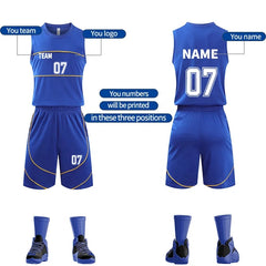 Professional Basketball Jersey Custom Factory High Quality Custom Basketball Uniform