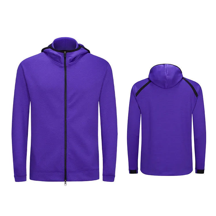 Factory Wholesale Unisex Tracksuits  Soccer Track Suits Half-zip Jacket Casual Zipper Jacket and Pants Men