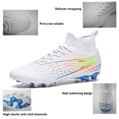 New High Quality Soccer Boots Comfortable Football Shoes Training Outdoor Soccer Boots High Top American Football Shoes
