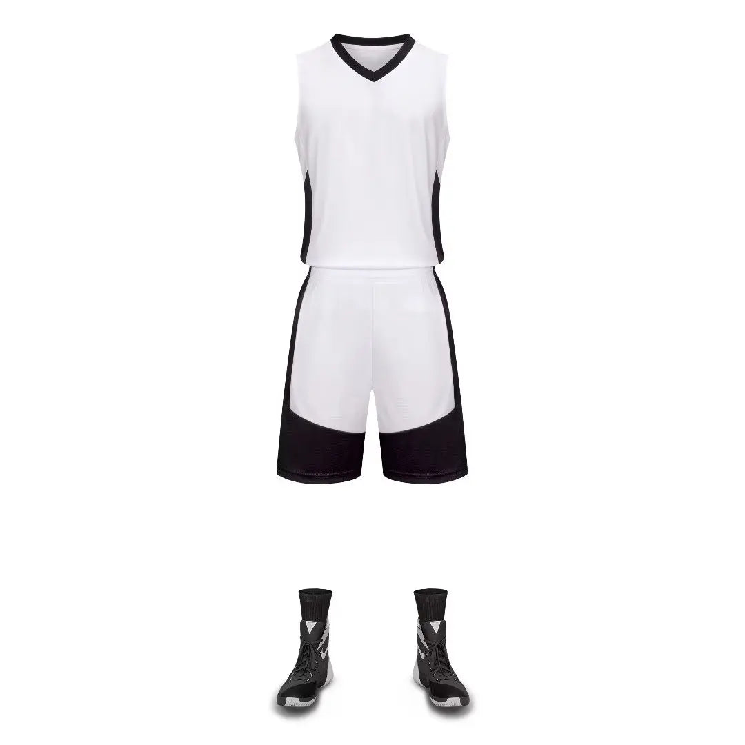 Boy Training Custom Basketball Vest European Design Blank Basketball Wear Polyester Sublimation Jersey Basketball Uniform