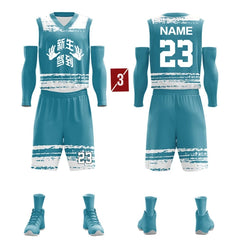 Custom Logo Printed Basketball Jersey Uniforms Pink Color Men Basketball Jersey Sport Wear