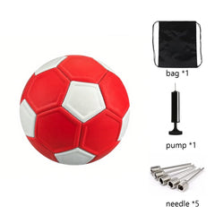 Light Weight EVA Machine Stitched Soccer Balls Curve Trajectory-Perfect Kids Training Sports Gifts Custom Logo Bulk Order