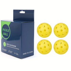 Factory Custom Wholesale Injection Molded Usapa Approved Outdoor Pickleball Balls 40 Holes with Box