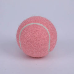 Professional High Elasticity Resistance Training Tennis Balls 2.5\" Durable Balls 1.45m Elastic Beginner Pink Sports Application