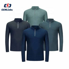 Good Quality Team Sport Long Sleeve Half Zipper With Cap Training Clothing Uniform Men's Soccer Jackets Tracksuit Unifo
