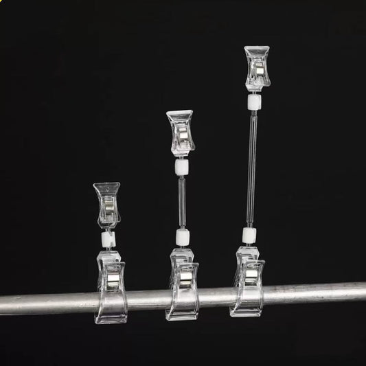 EL251016 moq 20pcs POP advertising clip explosive sticker price tag clip supermarket price label stall shelf display thumb clip color