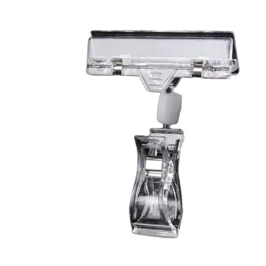 EL251016 moq 20pcs POP advertising clip explosive sticker price tag clip supermarket price label stall shelf display thumb clip color